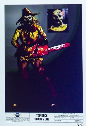 Chainsaw Scarecrow 1 (Hell-O-Ween)