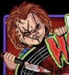 Chucky’s appear on the Best of HHN Houses Poster