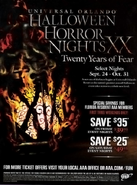 HHN XX Ad Image from HHNYearbook.com