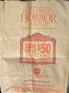 HHN 27 Burger King Bag [From HorrorUnearthed]