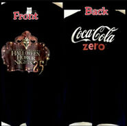 Halloween Horror Nights 25 Coca-Cola Zero T-Shirt Image from SunshineFrights