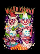 Killer Klowns From Outer Space House T-Shirt Logo