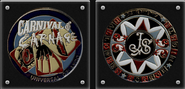 Halloween Horror Nights: Carnival of Carnage Cloisonne Medallion Image from HHNCrypt