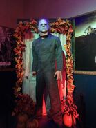 Michael Myers Static Figure featured in the Halloween Horror Nights Tribute Store (2016) during Halloween Horror Nights 26 Image from HorrorUnearthed
