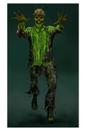 Radioactive Warehouse Zombie Concept Art Image from John Murdy