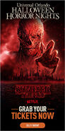 Promotional Ad for the haunted house Image from Universal Orlando Resort