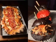 Believer Flatbread & Brisket Burger Image from Universal Horror Unleashed Las Vegas