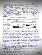 An incident report that appeared on the Fright Yard website page.