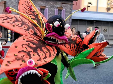 Asylum In Wonderland 3D Flower Monster 1