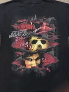 Halloween Horror Nights 2010 Freddy, Jason & Billy The Puppet IPs House shirt [From HorrorUnearthed]