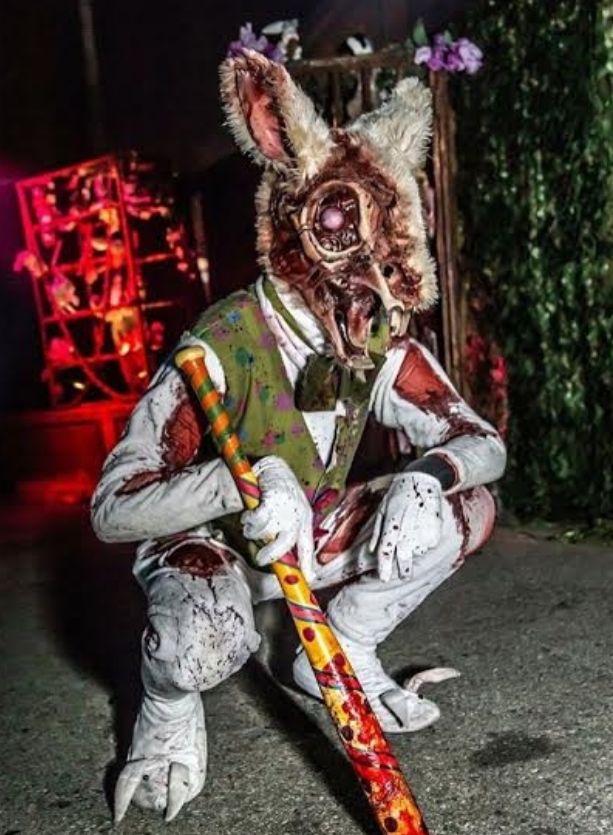 scary easter bunny costume