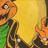 A tease image from @Cryptigutz on Twitter of Nathaniel Crowes' appearance in the Halloween Horror Nights Mobile Game. Image from Cryptigutz