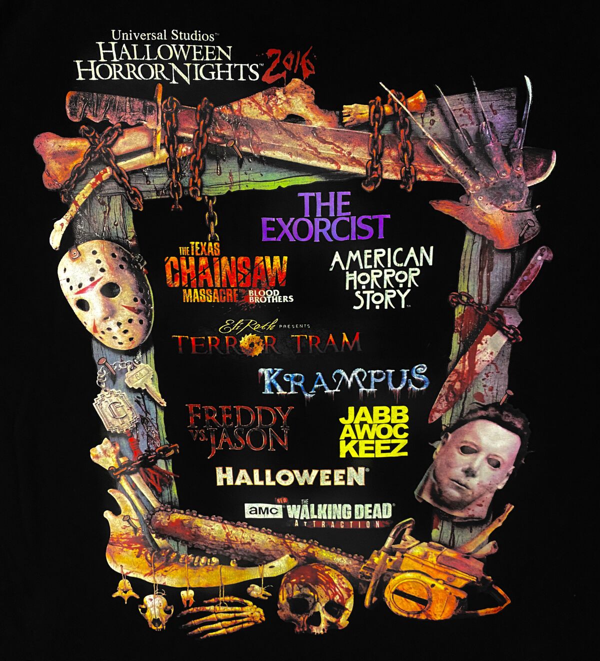 Halloween Horror Nights 2016 (Hollywood) Halloween Horror Nights Wiki