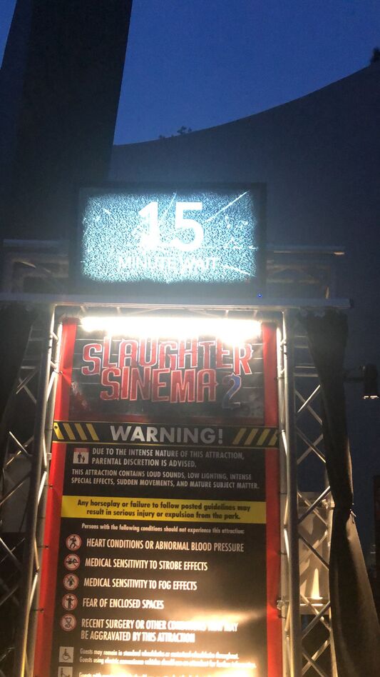 Slaughter Sinema 2 | Halloween Horror Nights Wiki | Fandom
