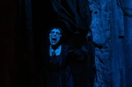 Dracula's Daughter featured in the Universal Monsters: Eternal Bloodlines haunted house during Halloween Horror Nights 33 Image from Orlando Informer