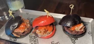 The Brisket Burgers. Image from Universal Parks News Today on Youtube.