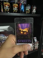 Halloween Horror Nights 28 Streets Credential [Image from HorrorUnearthed]