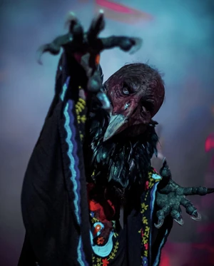 Tlahuelpuchi featured in the El Pueblo Del Terror scarezone during Halloween Horror Nights 2022 (Hollywood) Image from Jeneffer