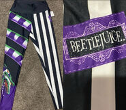 Halloween Horror Nights 30 Beetlejuice Leggings Image from EvilTakesRoot