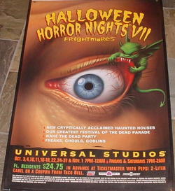 Halloween Horror Nights VII: Frightmares | Halloween Horror ...