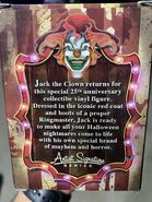 HHN 25 Ringmaster Jack Uni Mini Figurine [Back] [From HorrorUnearthed]