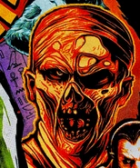 The Mummy featured in the Halloween Horror Nights 2022 T-Shirt