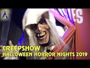 Creepshow maze at Halloween Horror Nights Hollywood 2019