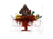 Zombie Gorilla Concept Art Image from John Murdy