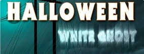Halloween White Ghost