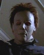 H20 mask on Michael Myers