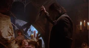 Michael attempting to finish off Jamie