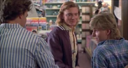 Tommy, Wade and Brady at the Drug Store