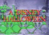 A Disney Halloween