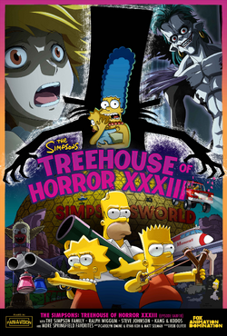 Treehouse of Horror XXXIII poster