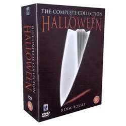 The Halloween: The Complete Collection box set, containing the first eight films, released October 11, 2004 exclusively in Region 2