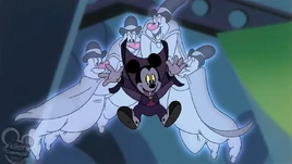 Lonesome Ghosts lifting Mickey