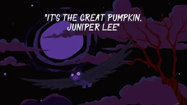 ItsTheGreatPumpkinJuniperLee