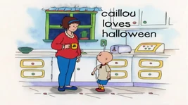 Caillou Halloween