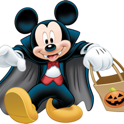 happy halloween disney characters