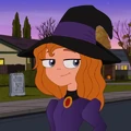 Melissa as a witch