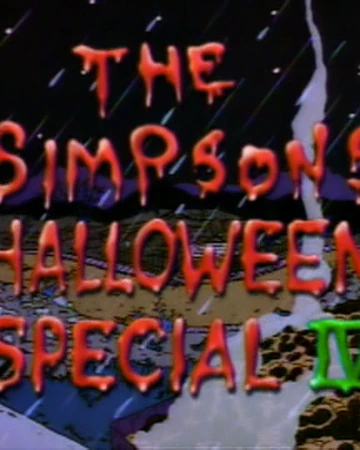 Treehouse Of Horror Iv Halloween Specials Wiki Fandom