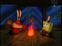 Mr. Krabs campfire