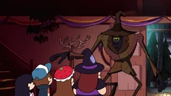 The Summerween Trickster forces the kids to trick or treat.