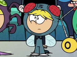Lana as a fly in "Close Encounters of the Nerd Kind".