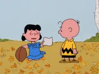 Lucy Honest.jpg (112 KB) Lucy convinces Charlie Brown to kick her football.