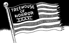 Treehouse of Horror XXXVI title card