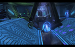 (background) Flood combat forms as they appear in Halo: Combat Evolved Anniversary.