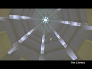 Vista del techo de la Biblioteca