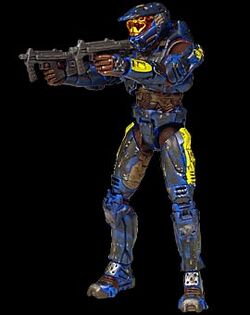 Joyride Studios - Halo 2 series 9 figurine Red Spartan 17 cm