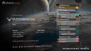 Matchmaking Menu.